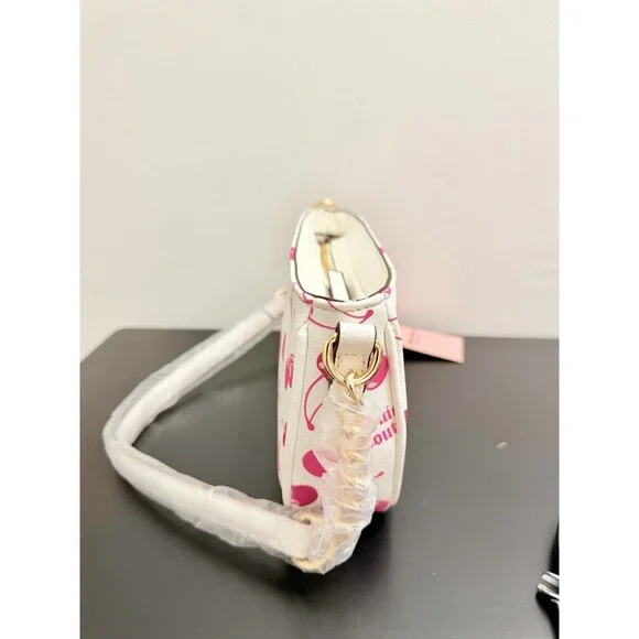 NWT Juicy Couture Cherry On Top Shoulder Bag - Picture 5 of 10